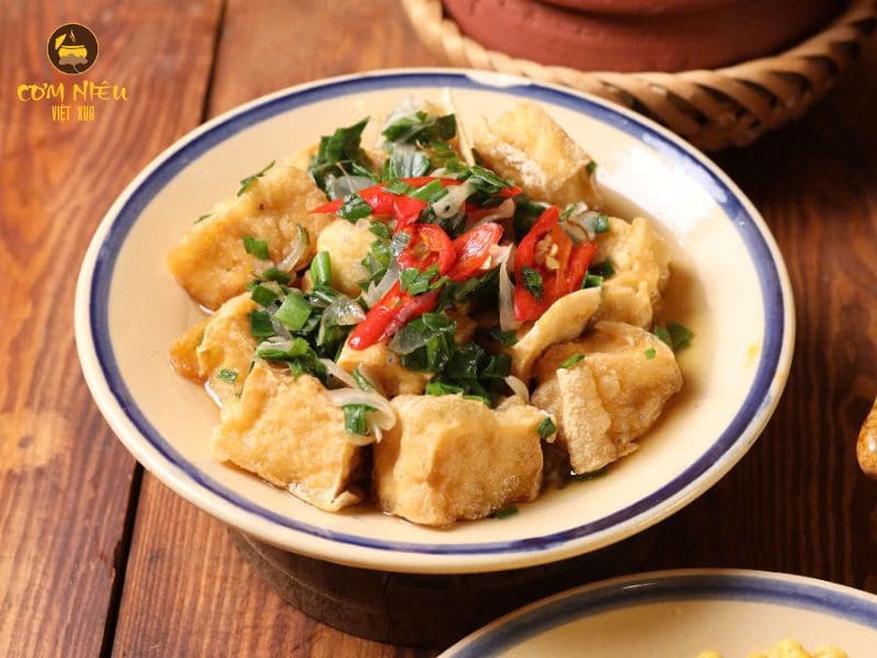 đậu phụ tẩm hành