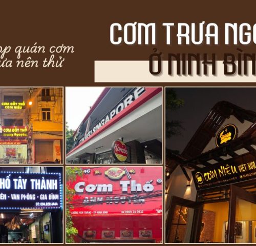 quán cơm niêu ngon ở ninh bình